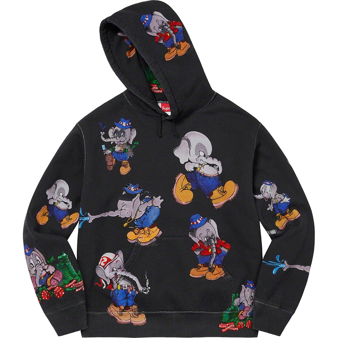 Elephant Hooded Sweatshirt view 5